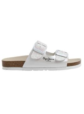 Sandalen Pepe Jeans Oban Couple Weiss für Mädchen