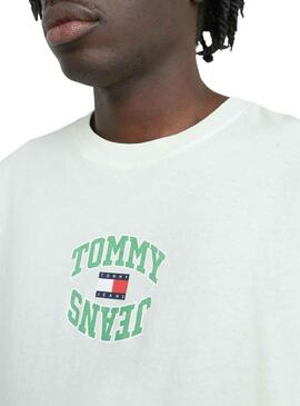T-Shirt Tommy Jeans ArchArched Grün für Herren