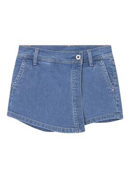 Shorts Pepe Jeans Tammy Jr. Blau für Mädchen