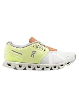 Sneakers On Running Cloud 5 Gelb für Damen