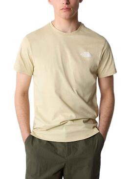 T-Shirt The North Face Basic Beige für Herren