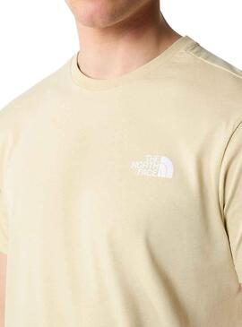 T-Shirt The North Face Basic Beige für Herren