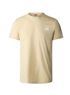 T-Shirt The North Face Basic Beige für Herren