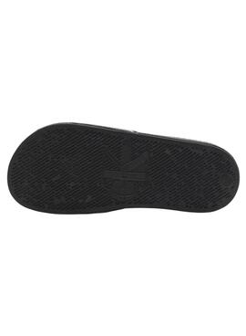 Flip flops Calvin Klein Slide Metallic Schwarz Damen