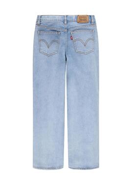 Hose Jeans Levis Wide Bein Blau für Mädchen