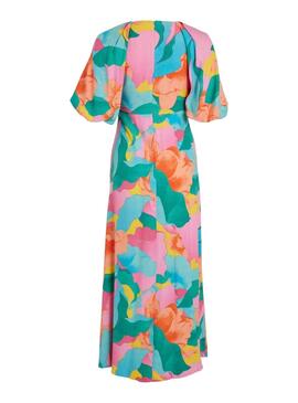 Kleid Vila Besta Multicolor für Damen