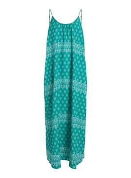 Kleid Vila Atnia Turquoise für Damen