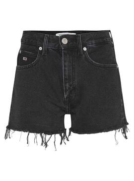 Shorts Tommy Jeans Hot Schwarz für Damen