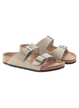 Sandalen Birkenstock Arizona Beige Mädchen und Junge