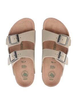 Sandalen Birkenstock Arizona Beige Mädchen und Junge