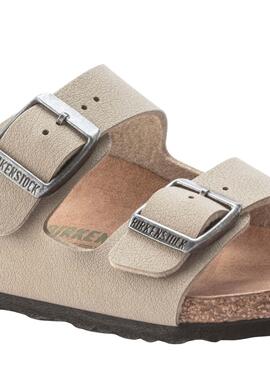 Sandalen Birkenstock Arizona Beige Mädchen und Junge