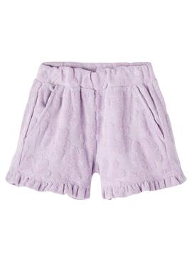 Short Name It Jenny Shorts Lila für Mädchen