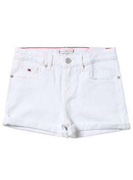 Short Tommy Hilfiger Nora Weiss für Mädchen