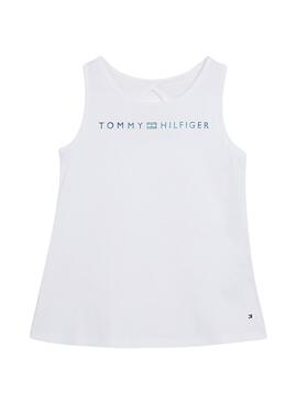 T-Shirt Tommy Hilfiger Tanktop Weiss für Junge