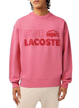 Sweatshirt Lacoste Club Pinke für Herren