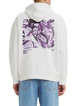 Sweatshirt Levis Mark Weiss für Herren