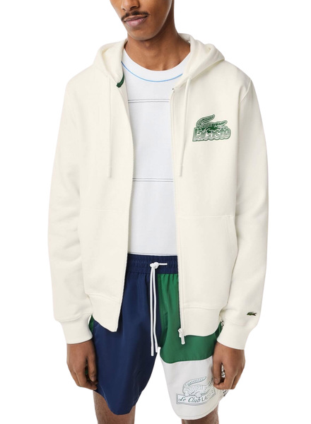 Sweatshirt Lacoste Classic Weiss für Herren