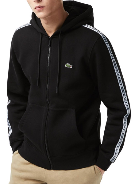 Sweat zippé lacoste homme hotsell