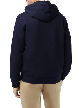 Sweatshirt Lacoste Classic Zip Marineblau für Herren