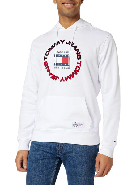 Sweatshirt Tommy Jeans Relaxed für Herren Grau