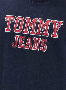 Sweatshirt Tommy Jeans Entry Graphic Marineblau Herren