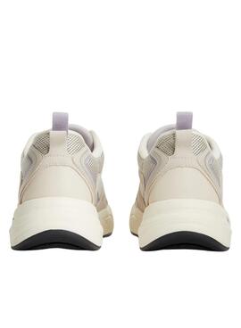 Sneakers Calvin Klein Mesh Beige für Damen