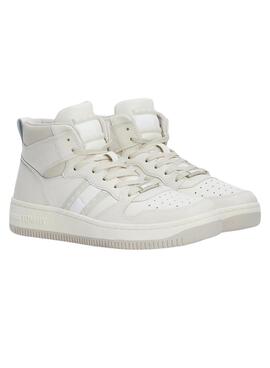 Sneakers Tommy Jeans Basket Beige für Damen