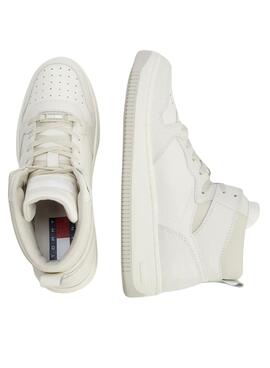 Sneakers Tommy Jeans Basket Beige für Damen