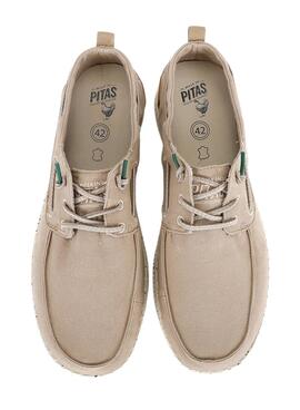 Sneakers Walkin Pitas WP150 Jack Beige Herren