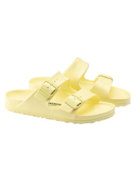 Sandalen Birkenstock Arizona Eva Gelb Damen
