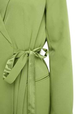 Kleid Vila Vimya Grün für Damen