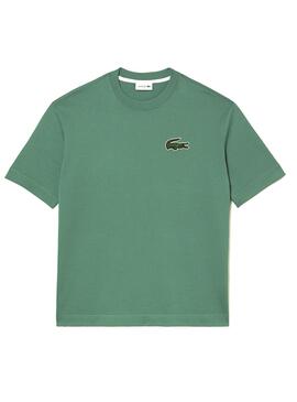 T-Shirt Lacoste Loose Grün für Herren und Damen