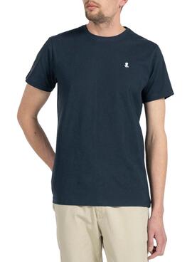 T-Shirt El Pulpo Basic Marineblau für Herren