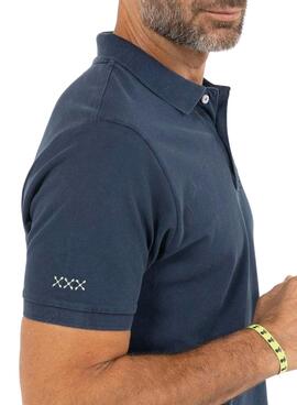 Polo El Pulpo Basic Blau Lavado für Herren