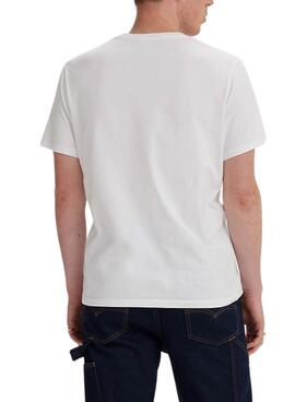 T-Shirt Levis Water Weiss für Herren