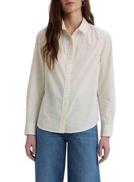 Hemd Levis Classic Weiss für Damen