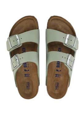 Sandalen Birkenstock Arizona Grün für Damen