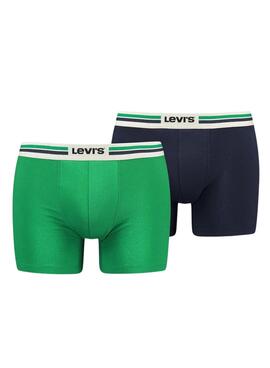 Unterhose Levis Placed Grün für Herren