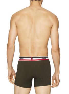 Unterhose Levis Sport Schwarz für Herren