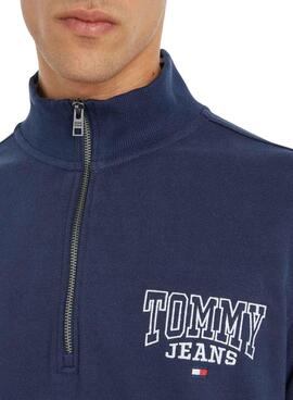 Sweatshirt Tommy Jeans Graphic Blau für Herren