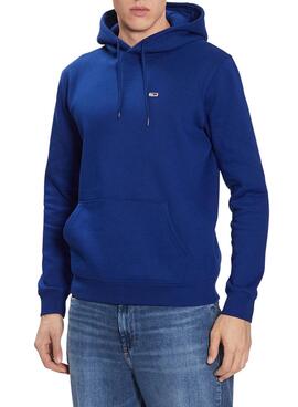Sweatshirt Tommy Jeans Fleece Blau für Herren
