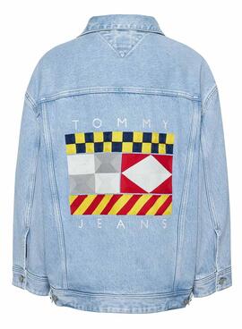 Jacke Denim Tommy Jeans Archive Daisy Over