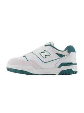 Sneaker New Balance 550 Weiß Grün für jungen und mädchen