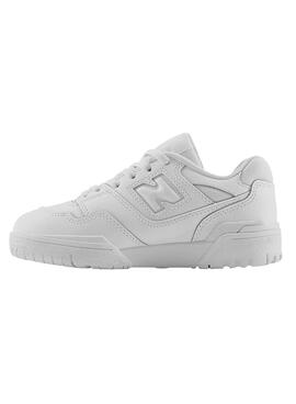 Sneakers New Balance 550 Weiss Kinder