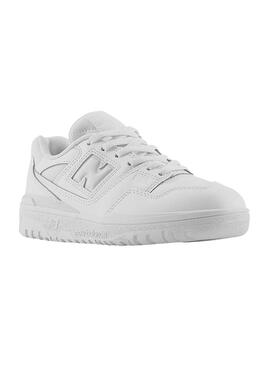 Sneakers New Balance 550 Weiss Kinder