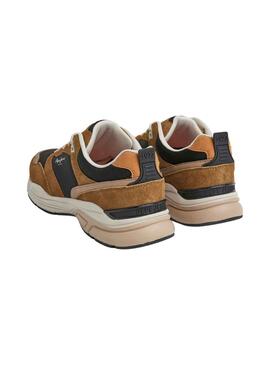 Sneakers Pepe Jeans Dave Road Marron für Herren