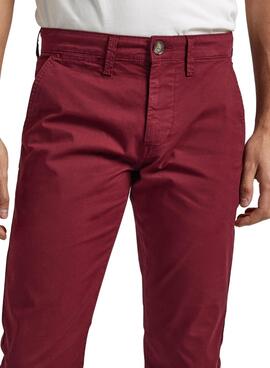 Hose Pepe Jeans Charly Rot für Herren