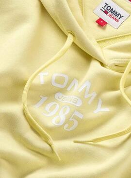 Sweatshirt Tommy Jeans Rlx Essential Gelb Damen