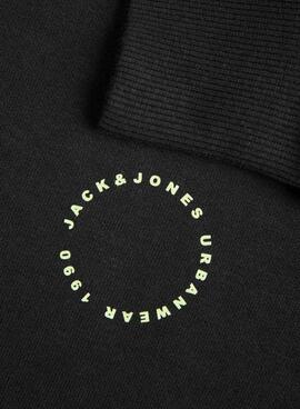 Sweatshirt Jack & Jones Hiba Schwarz für Herren