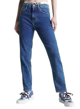 Hose Jeans Tommy Jeans Izzie Blau für Damen